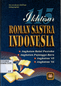 Image of 115 Ikhtisar Sastra Indonesia