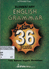 Image of Elementari Englis Grammar
