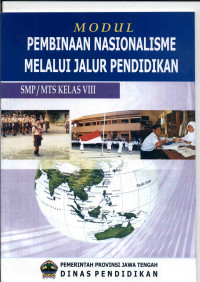 Image of Modul Pembinaan Nasionalisme Melalui Jalur Pendidikan SMP/MTs kelas IX