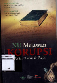 Image of NU Melawan Korupsi; Kajian Tafsir dan Fiqih