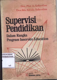 Image of Supervisi Pendidikan; Dalam Rangka Program Inservice Education