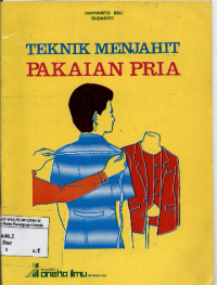 Image of Teknik Menjahit Pakaian Pria