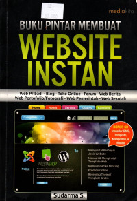 Image of Buku Pintar Membuat Website Instan